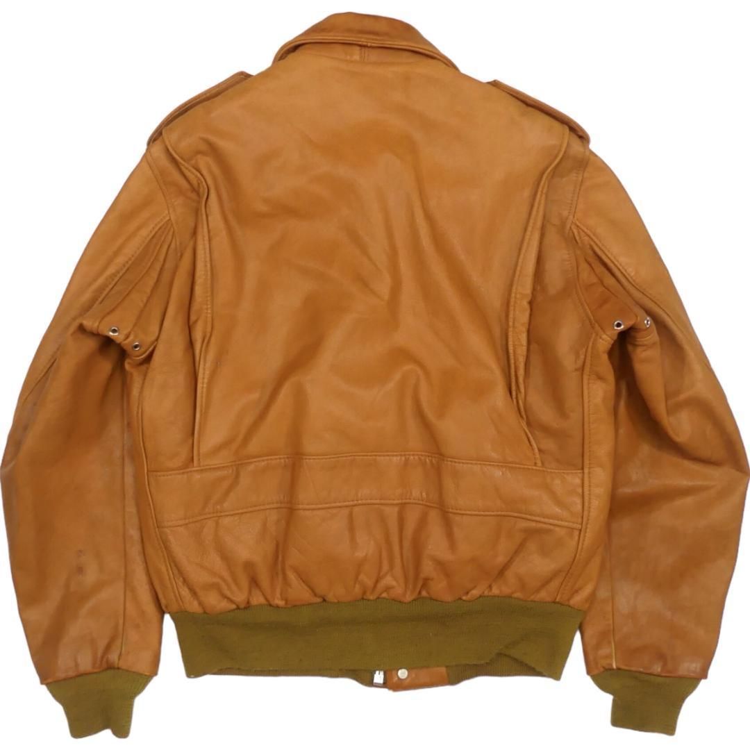Schott ショット G-1 レザーフライトジャケット 40 茶 NS379