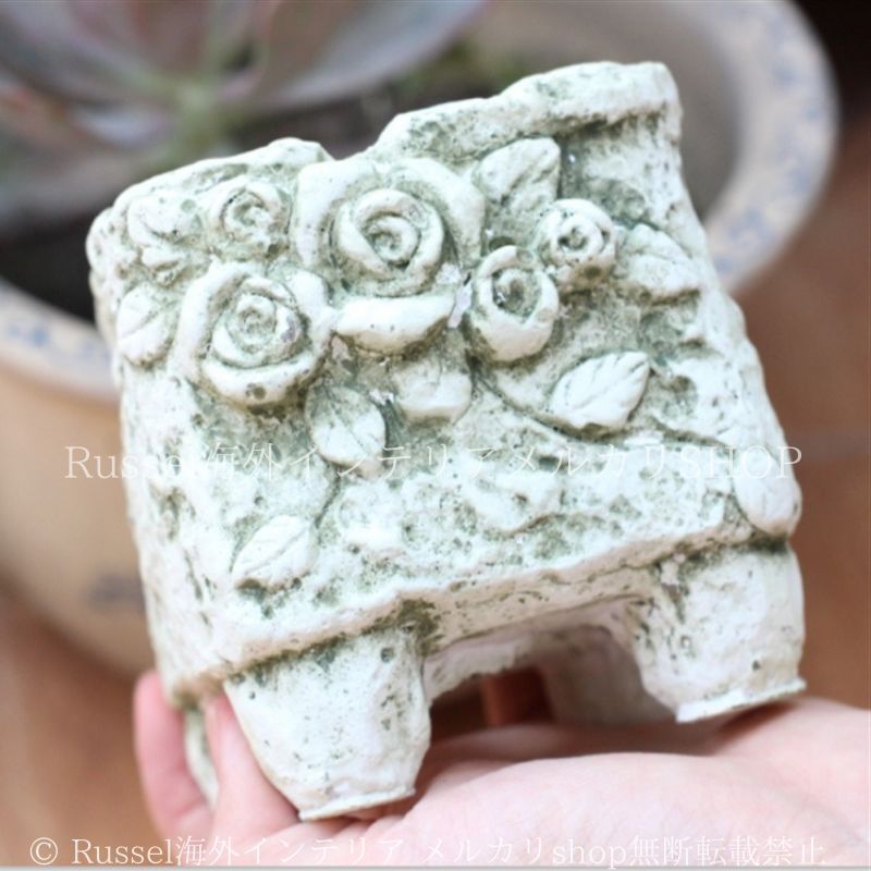 ガーデン雑貨 アイアン シャビーシック プランター MURATAYA ブリキ