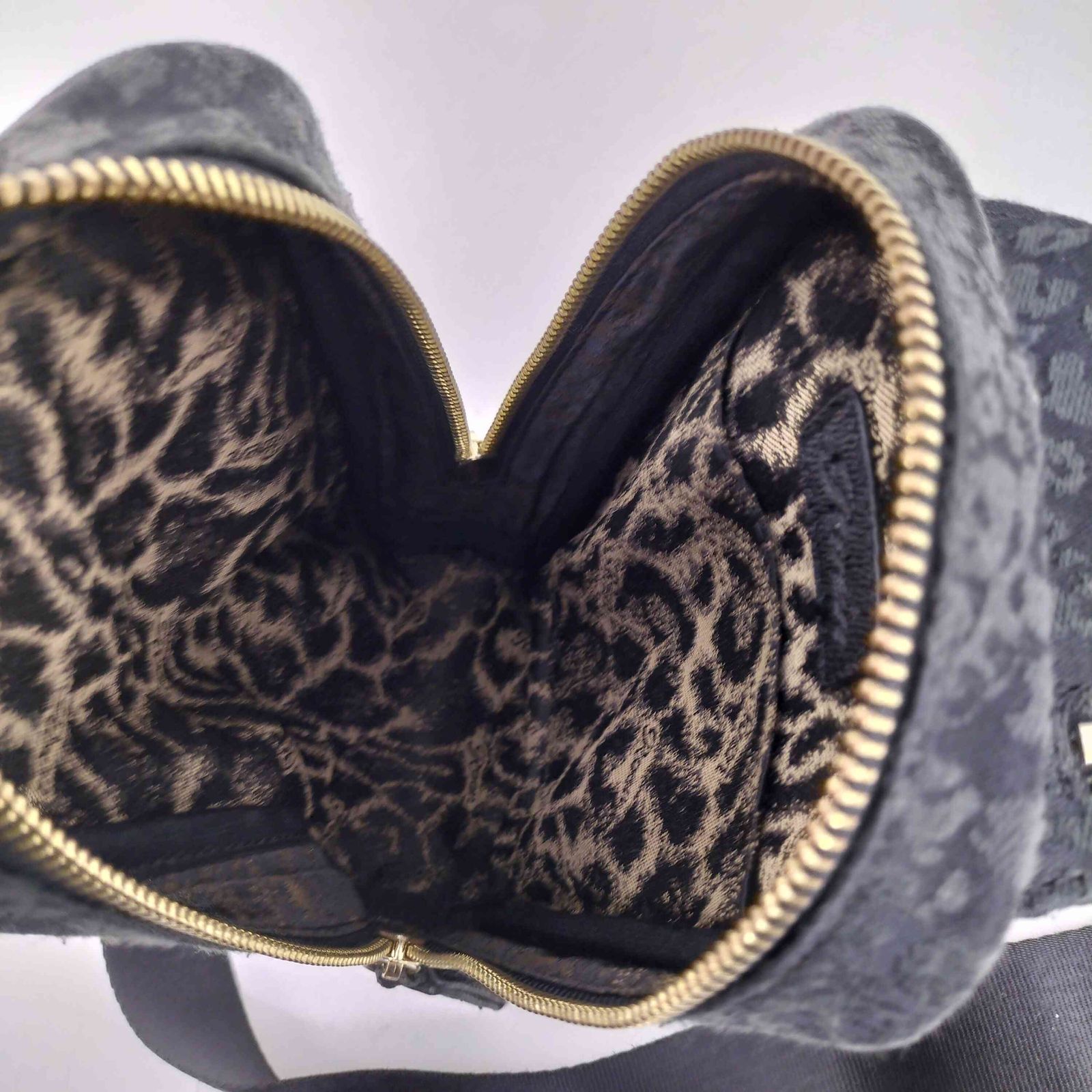 ロエン Roen Leopard Body Bag スカル刻印 レオパード ボディバッグ