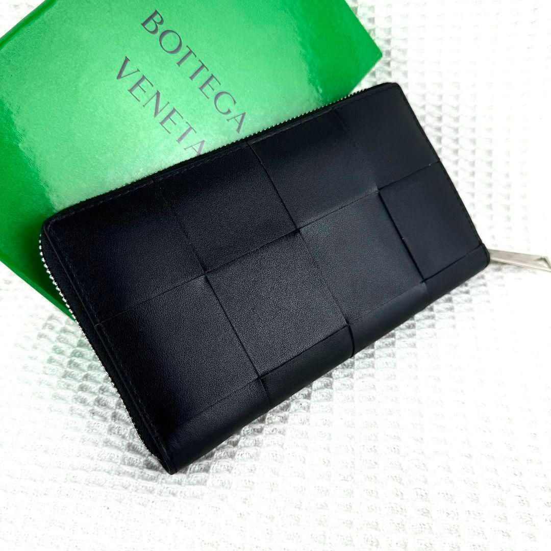 BOTTEGA VENETA カセット ラウンドジップ 長財布 - メルカリ