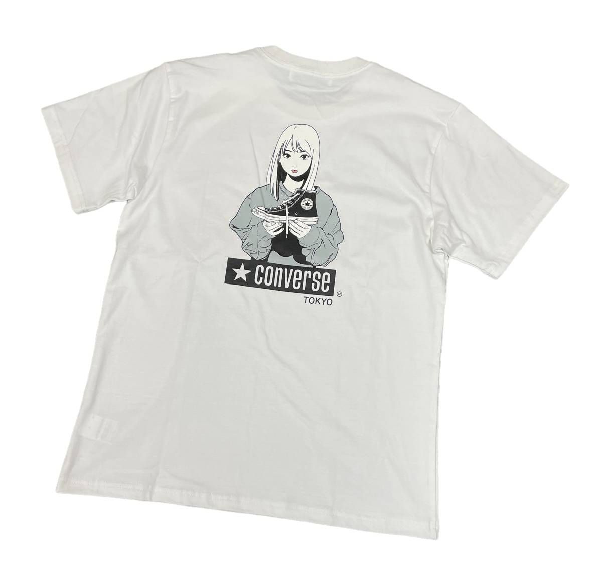 backsideworksコンバースTシャツ　Lサイズ