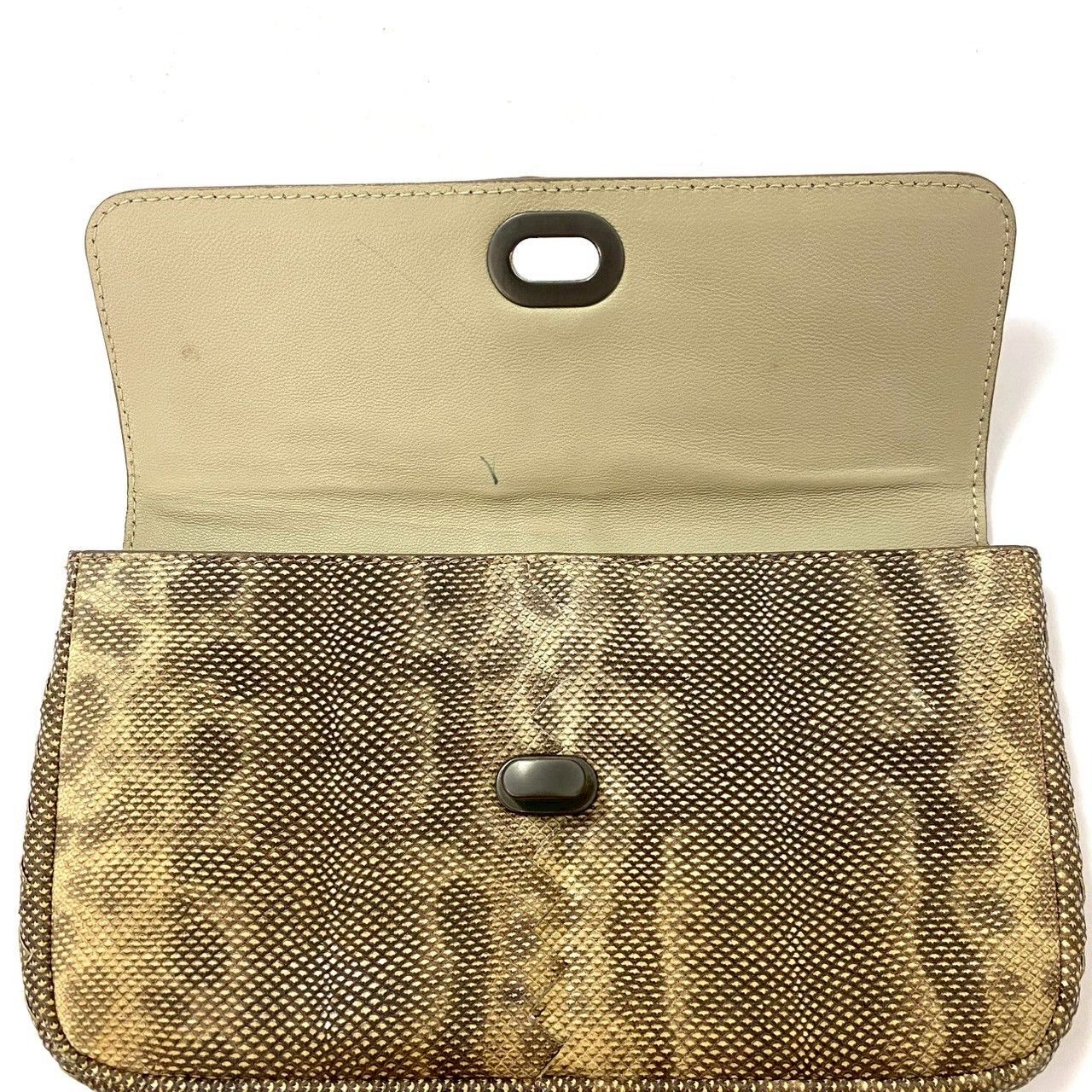 レザー ベージュ