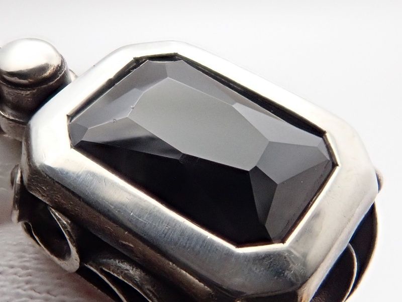 アクアフォルティス/SV925 オニキス キュービックジルコニア ペンダントネックレス/シルバー 参考定価-48000円 ポイント5倍！13日まで！ アクアフォーティス AQUA