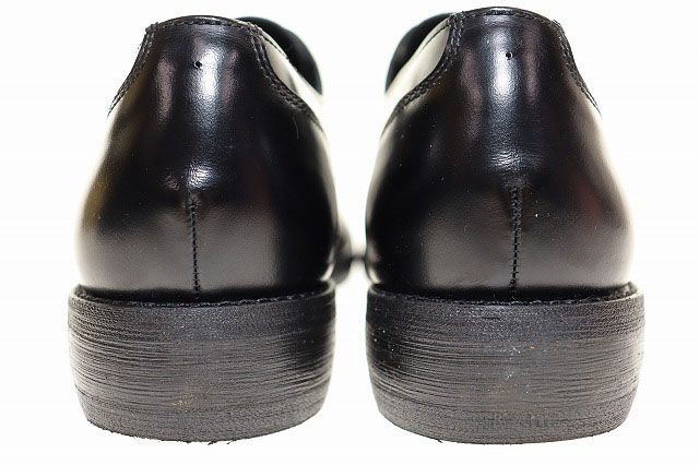 Yohji Yamamoto POUR HOMME プレーントゥレザーシューズ Yohji Yamamoto POUR HOMME プレーントゥレザーシューズ