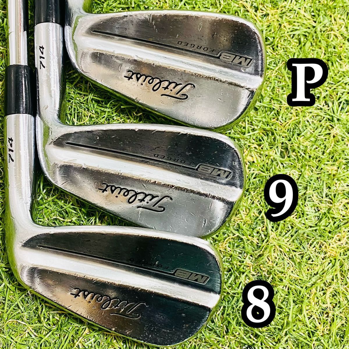 【良品】タイトリスト MB714 FORGED メンズアイアンセット 6本 良品】タイトリスト MB714 FORGED メンズアイアンセット 6本