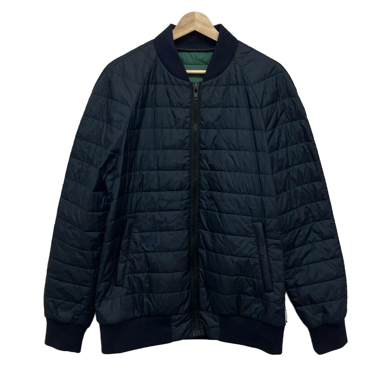 MSGM エムエスジィエム ブルゾン サイズ48 XL メンズ - ネイビー 長袖|冬