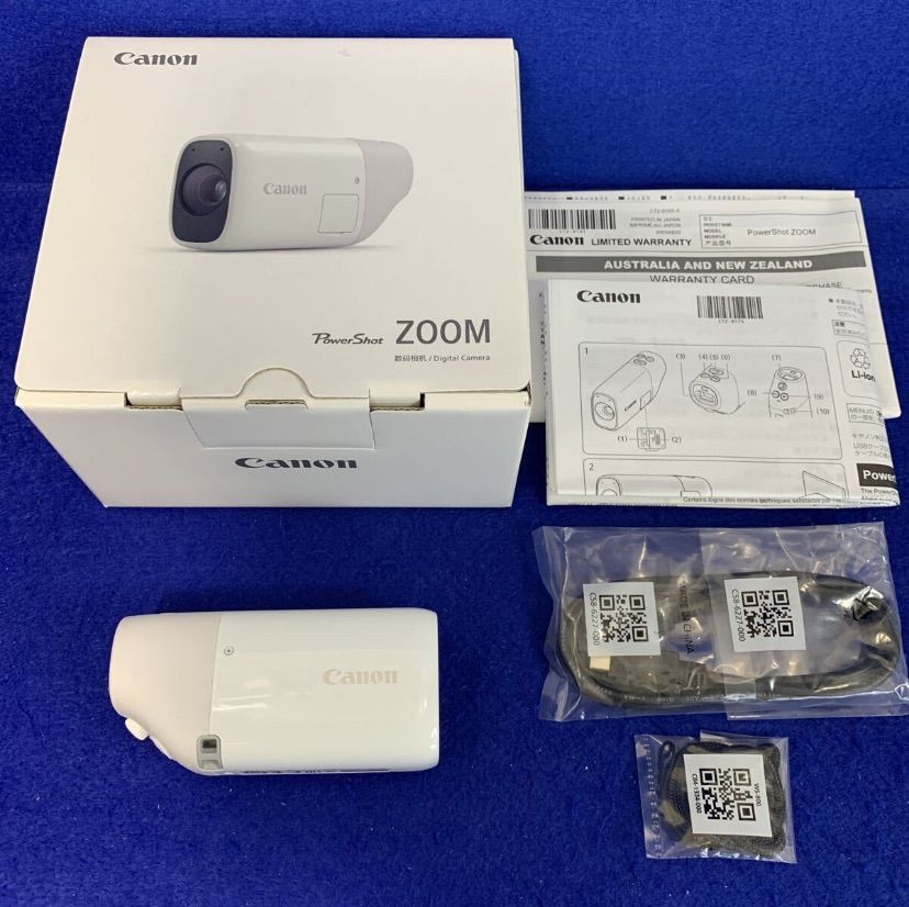 展示 保証 Canon キヤノン PS-ZOOM PowerShot ZOOM パワーショット ズーム 望遠鏡型 デジタルカメラ 写真と動画が撮れる望遠鏡