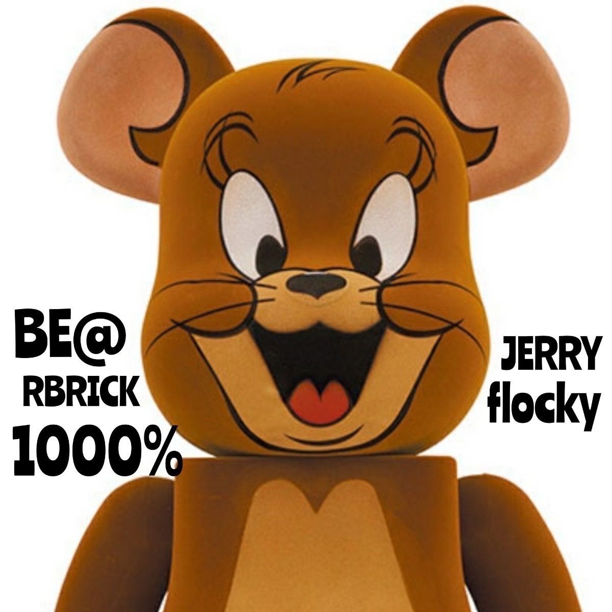 BE RBRICK ベアブリックトムとジェリー JERRY FLOCKY Ver.1000% 高さ約70㎝