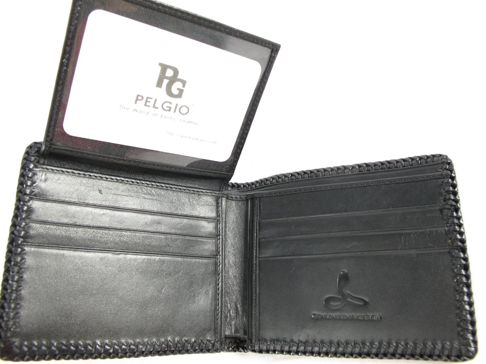 PELGIO コブラ革のベルト 自然色 穴通し PELGIO コブラ革のベルト 自然色 穴通し