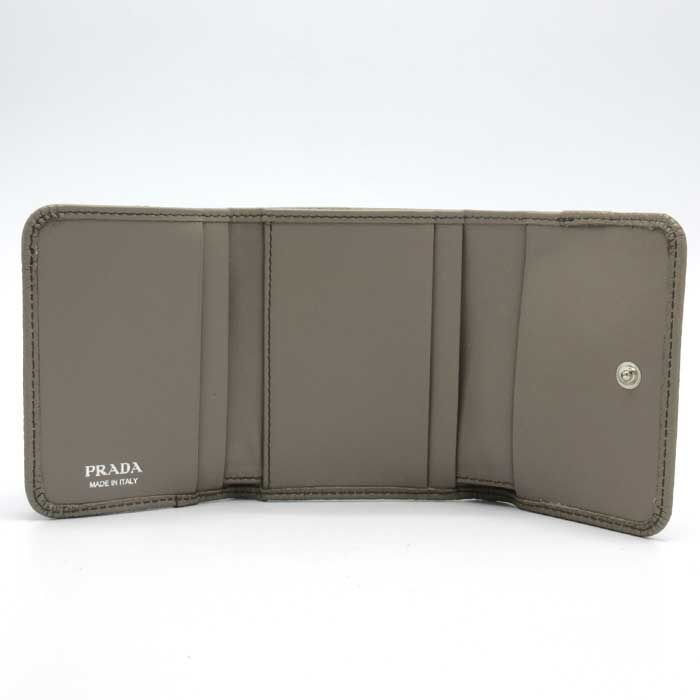 プラダ 三つ折り財布(小銭入れあり) PRADA PORTAF.PICCOLO PATT  