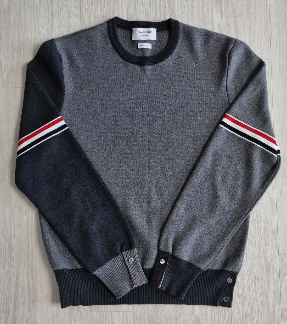 ほぼ 24fw Thom Browne トム ブラウン ファンミックス ミラノステッチ ニット セーター 3 サイズ