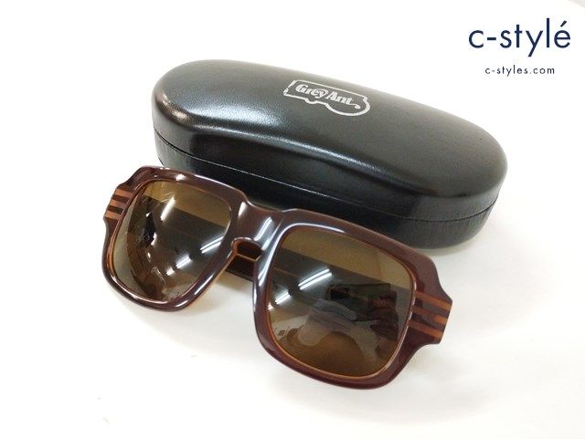 A996 人気 GREY ANT グレイ アント サングラス ブラウン Carl Zeiss Optics MC | O