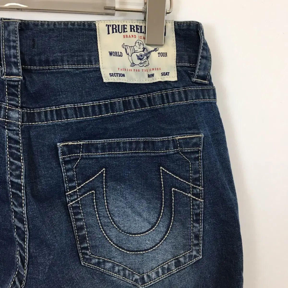 True Religion ストレートデニム 33 TRUE RELIGION(トゥルーレリジョン) オリジナル デニム 33