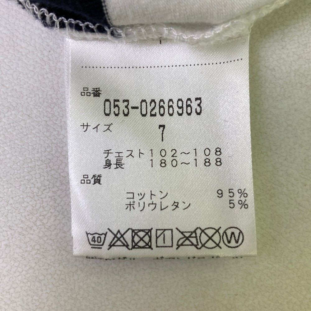 サイズ：7 PEARLY GATES パーリーゲイツ ハイネック長袖Tシャツ ニコ