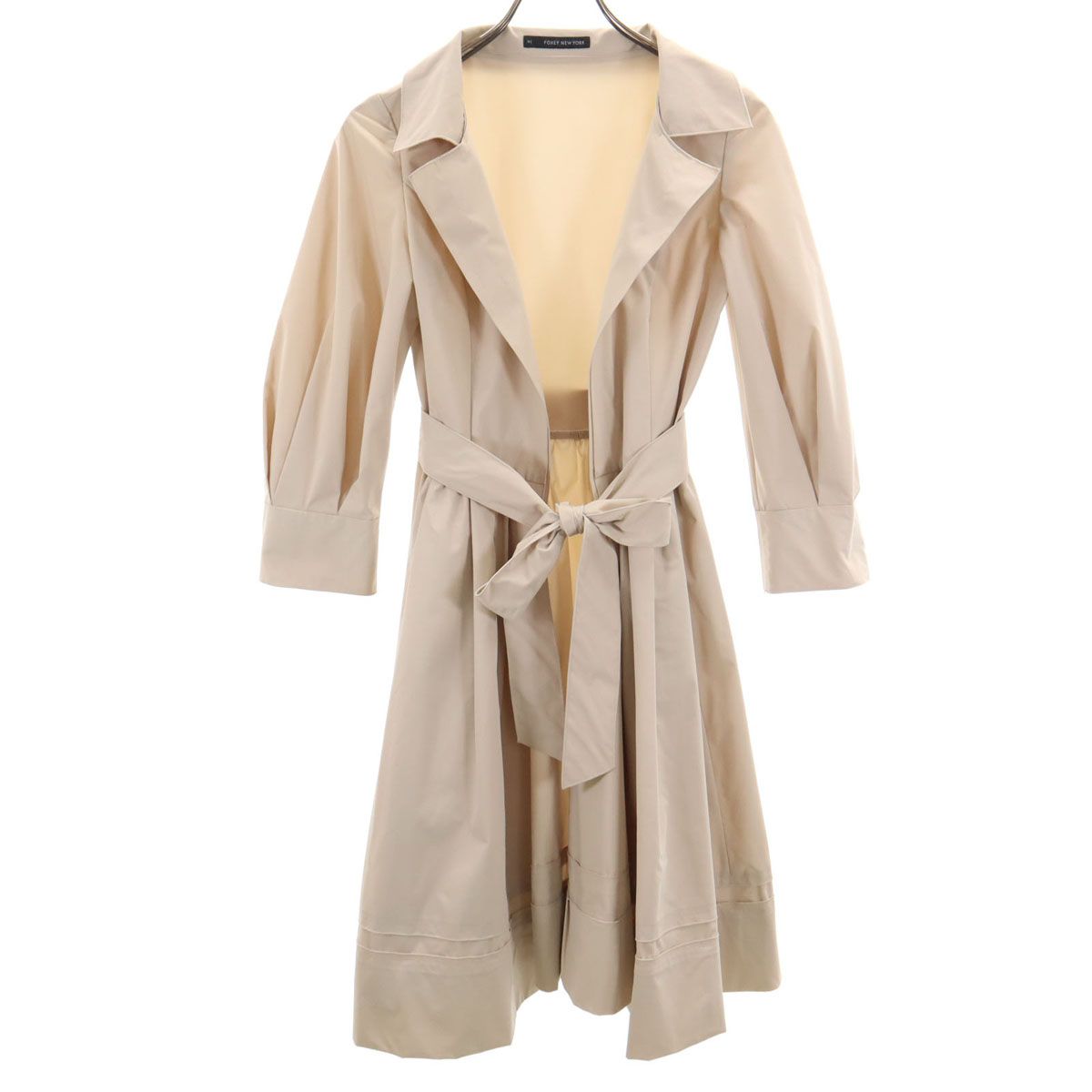 フォクシー　ニューヨーク　FOXEY NEW YORK セットアップ　ベージュ FOXEY NEW YORK フォクシーニューヨーク 日本製 コート 38
