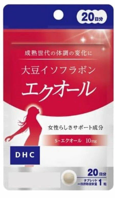 DHC 20日分 大豆イソフラボン エクオール 20粒 4袋セット - メルカリ