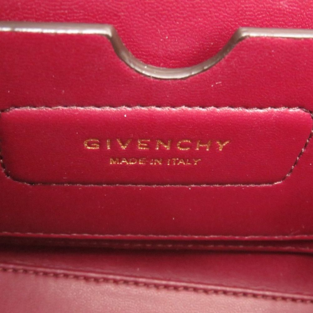 ジバンシィ GIVENCHY ショルダーバッグ レザー ピンク レディース 送料