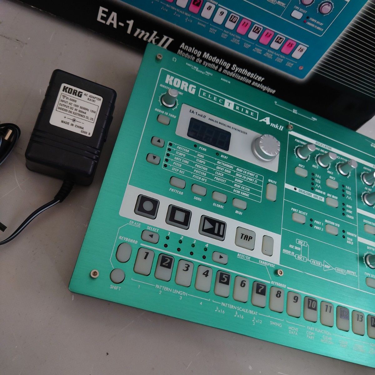 KORG ELECTRIBE EA-1 mkII アナログシンセサイザー 緑 KORG Electribe