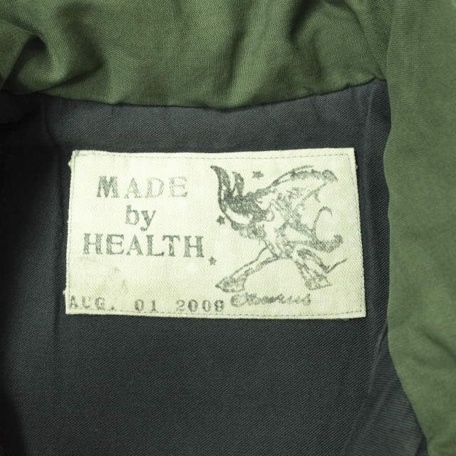 MADE by HEALTH メイドバイヘルス 日本製 MERROW VEST 民族刺繍