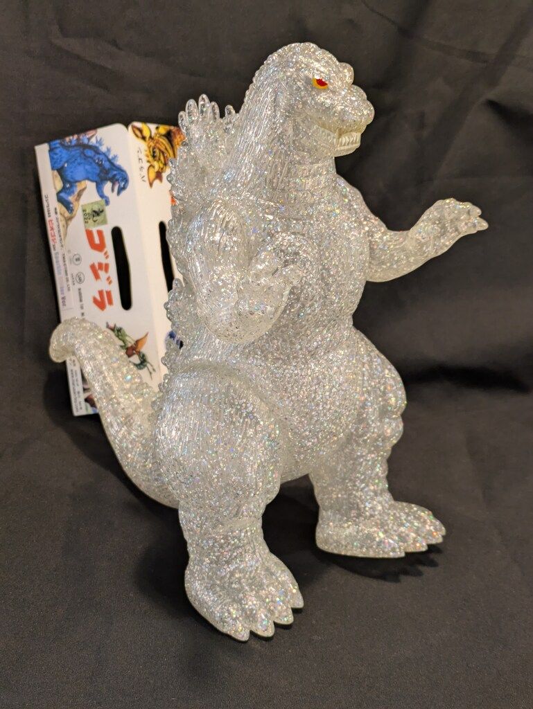 マルサン ゴジラ 1989 ビオゴジ 350 Sparkle Glitter green緑ラメ