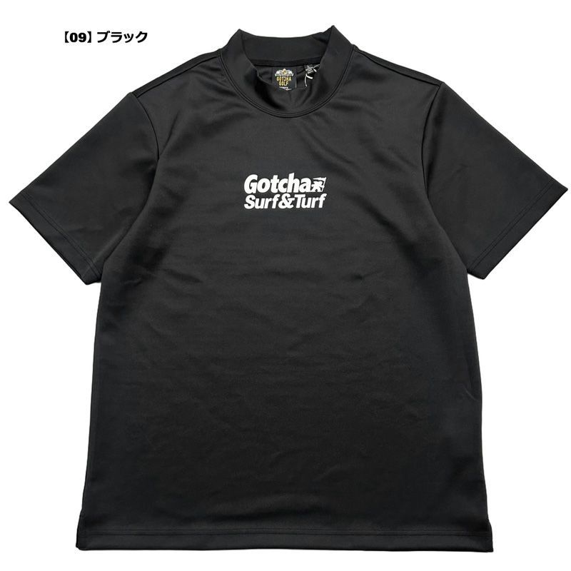 THE GOOLD GOLF ROCKERS 半袖 モックネック カラー・サイズ選択可】 GOTCHA GOLF ガッチャゴルフ 2025