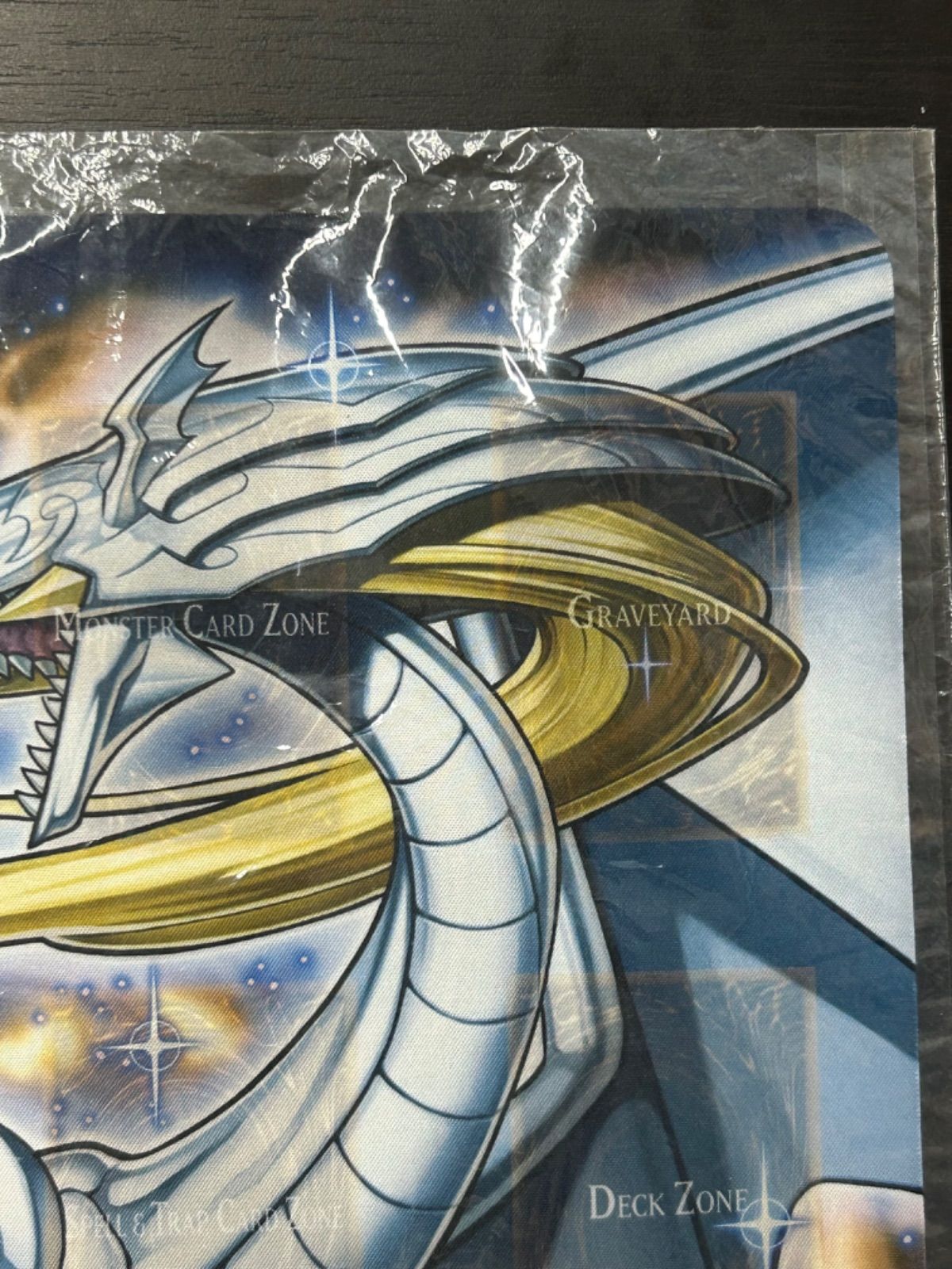 遊戯王 プレイマット WCS2023 伝説の白き龍 伝説の闇の魔導師