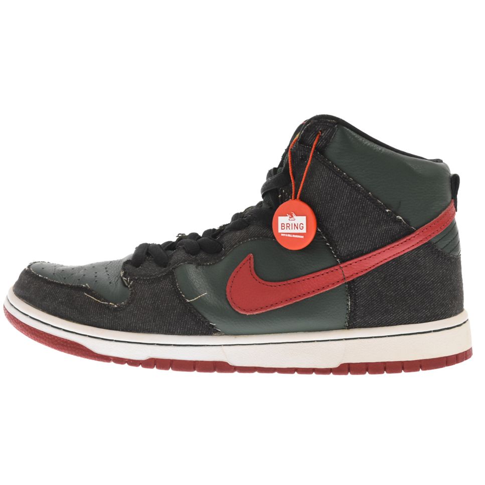 NIKE SB (ナイキエスビー) 09年製 DUNK HIGH PREMIUM SB RESN 313171-362 ダンクハイ ハイカットスニーカー グリーン/インディゴ US10.5/28.5cm