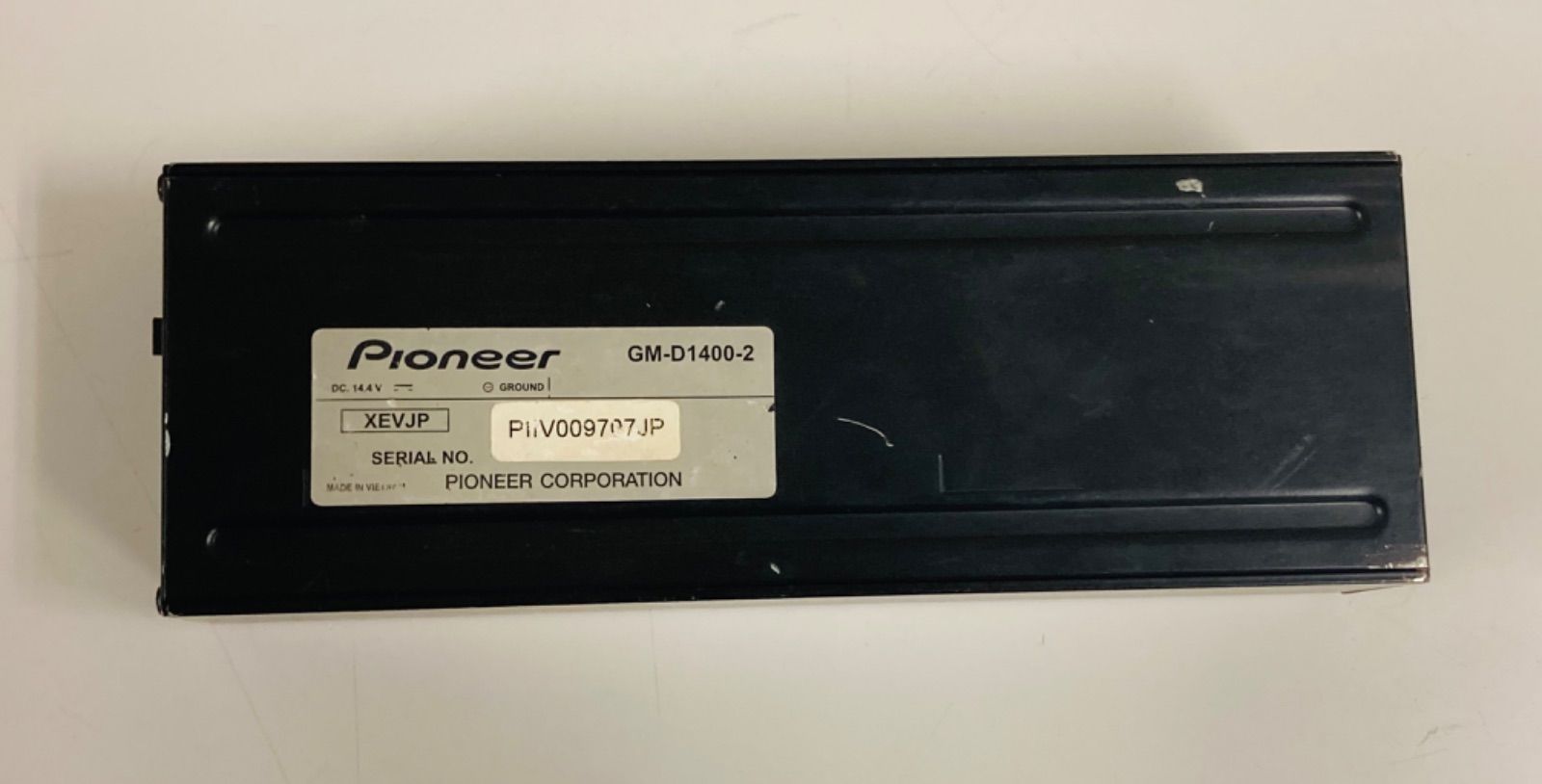 上質で快適。 カロッツェリア GM-D1400-2 アンプ 2025年新作アイテム登場。