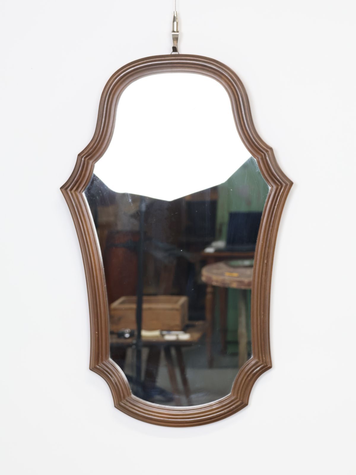 アンティーク 家具 ウォール ミラー イギリス 英国 鏡 ビンテージ 563A