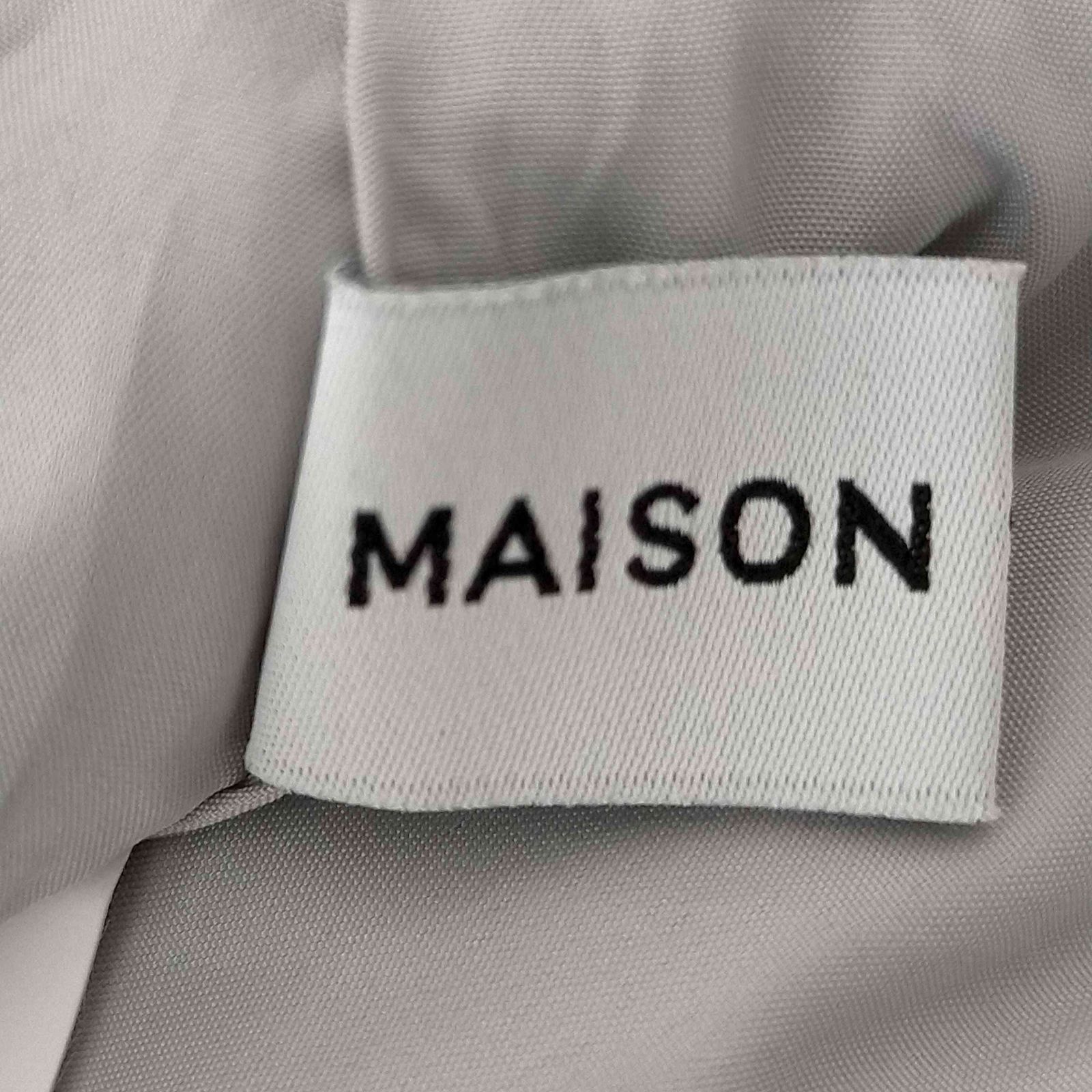 メゾンスペシャル MAISON SPECIAL 23SS Volume Taffeta Snow