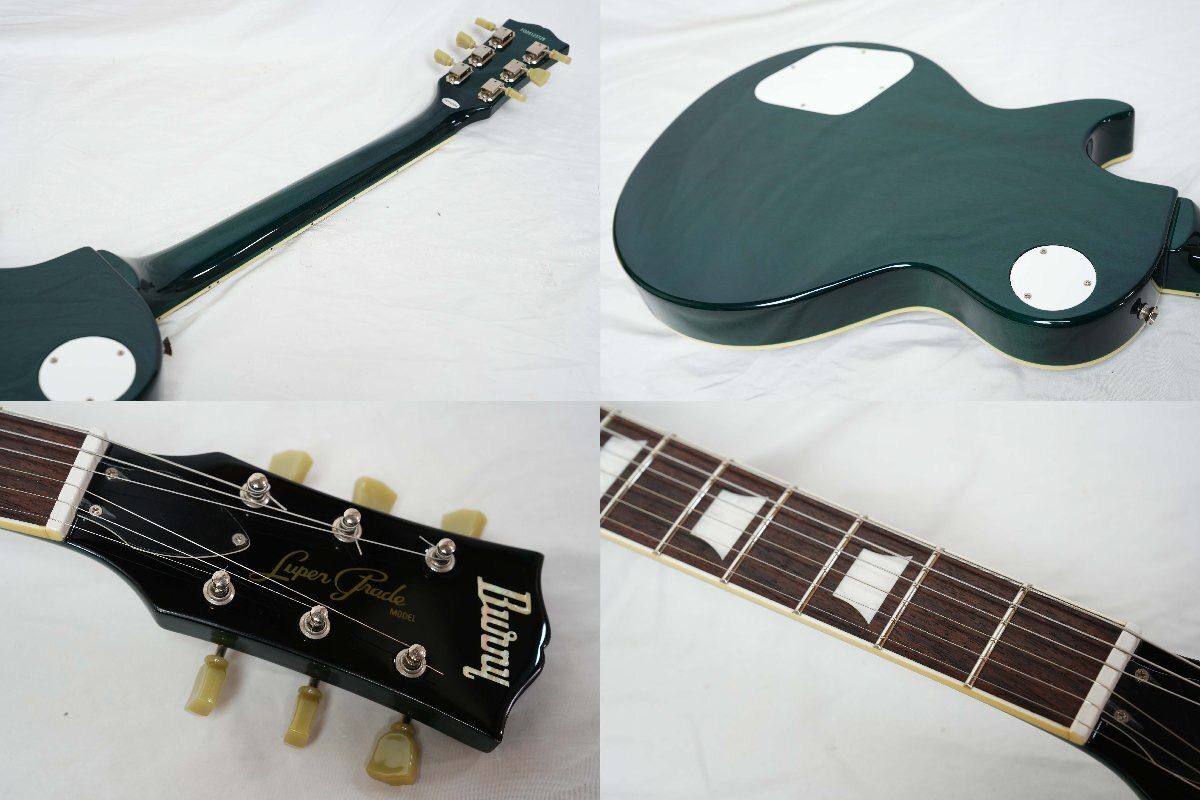 【メンテ済品】BURNEY(バーニー)　レスポール　RLG-45　HB系カラー 大好き メンテ済品】BURNEY(バーニー) HB系カラー RLG-45 レス