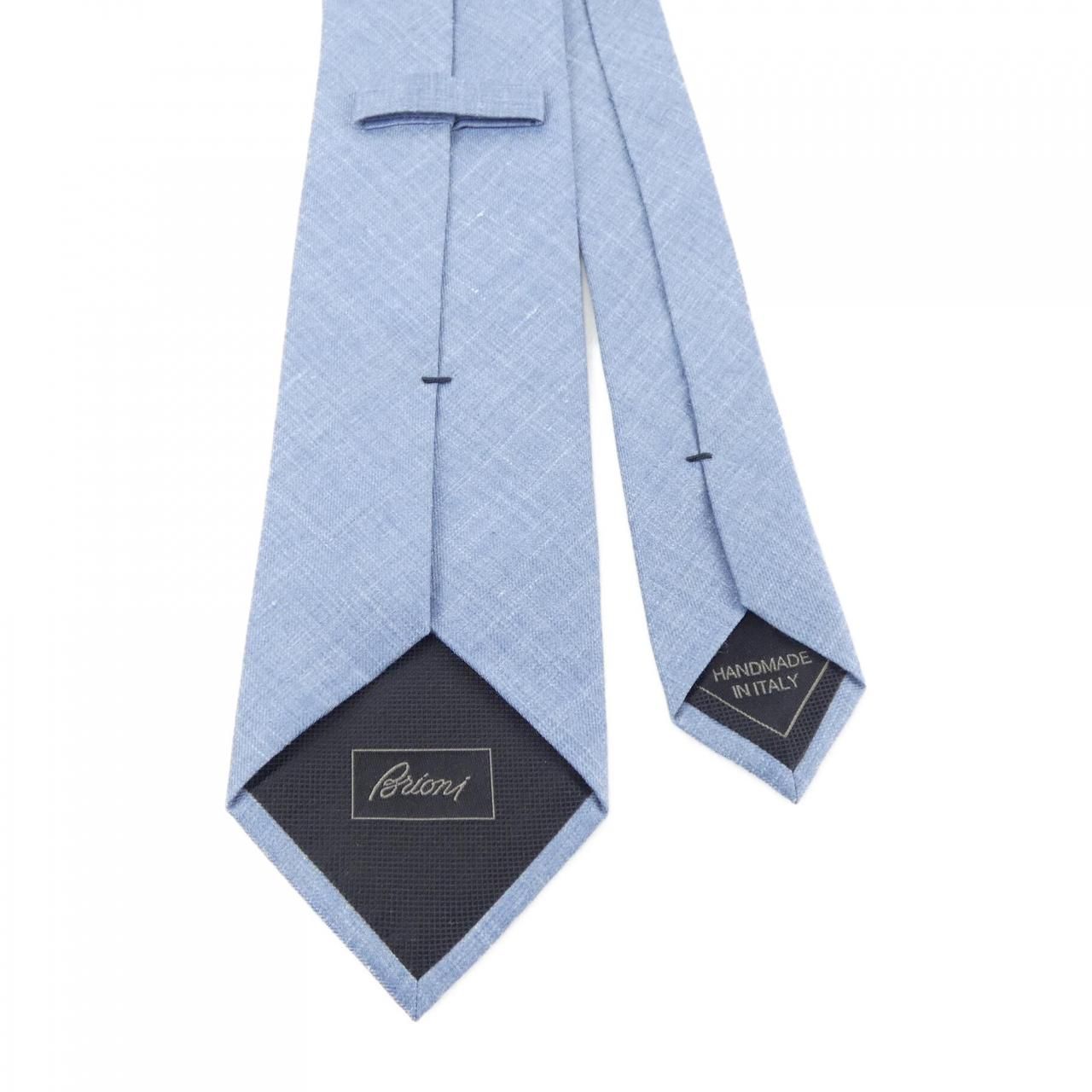 Brioni ネイビー ペイズリー ネクタイ チーフ セット ブリオーニ