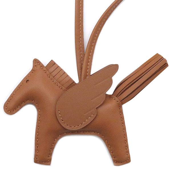 ❤未使用品❤ペガサスMM ソーゴールド エルメス U刻印 アニューミロ 箱付き HERMES ロデオ ペガサス PM バッグ チャーム アニューミロ
