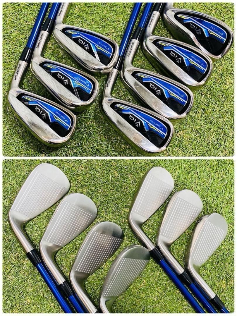 美品】CB無 ツアーステージ ViQ 2023 メンズゴルフセット 12本 S