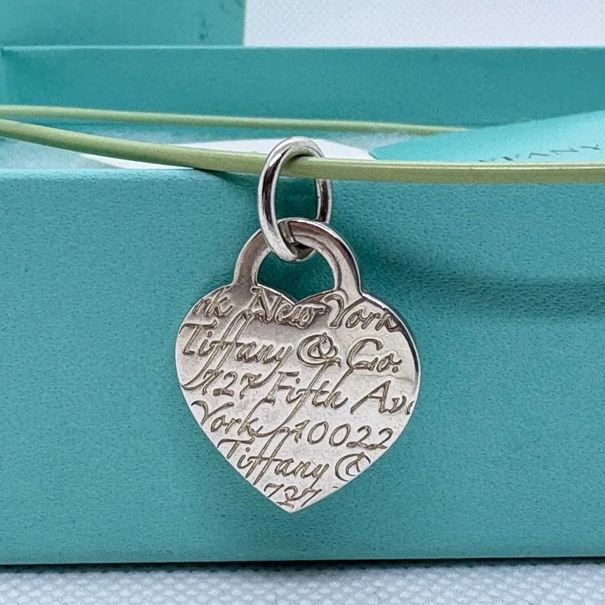 リターン トゥ ティファニー ノーツハートタグ チョーカーネックレス シルバー Tiffany- Co