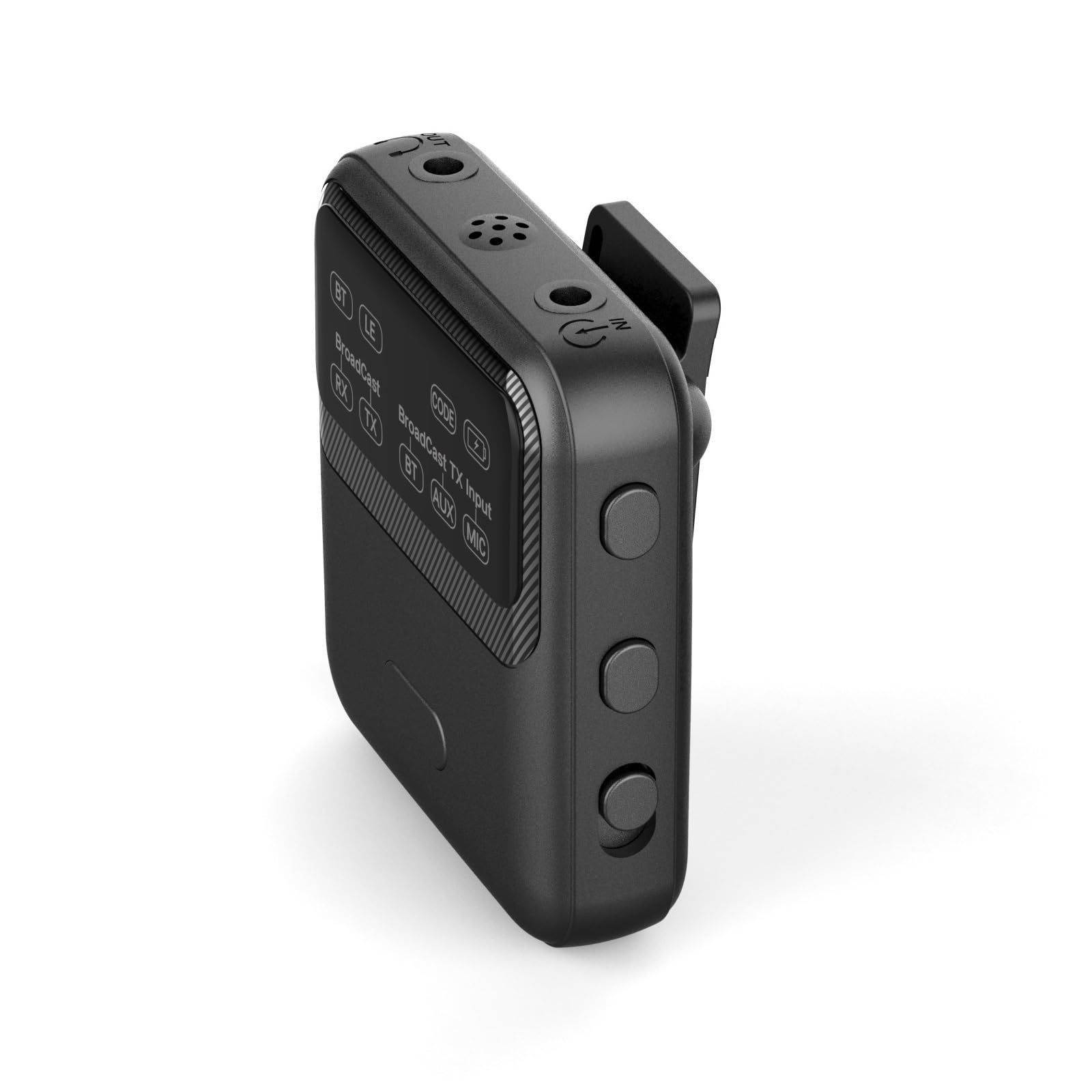 eppfun LE Audio APTX Adaptive 対応 Bluetooth 5.4 オーディオレシーバー -トランスミッター Aux 対応 ブルートゥース 送 受信機 有線スピーカー 車載 ステレオシステム 等に適用