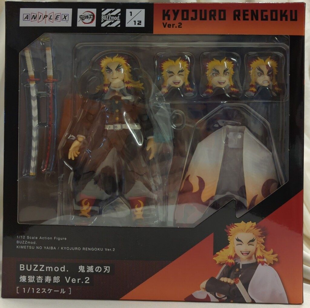 BUZZmod. 煉獄杏寿郎 ver.2 新品未開封 BUZZmod. 煉獄杏寿郎 Ver.2 「鬼