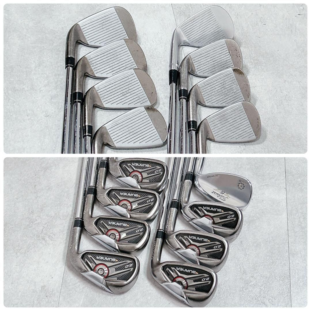 X806 テーラーメイド バーナー 他 メンズ ゴルフ クラブ セット 13点 X806 テーラーメイド バーナー 他 メンズ ゴルフ クラブ セット 13点