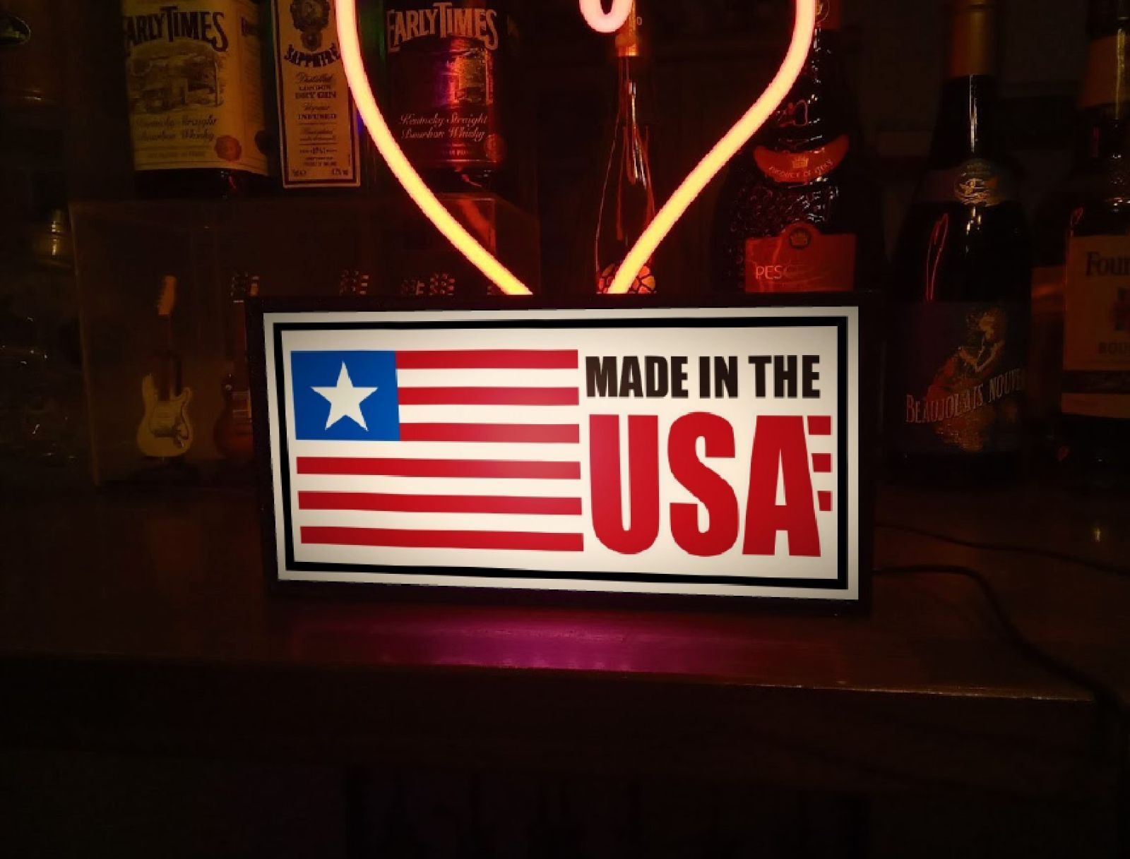アメリカ製 MADE IN USA ① 看板 置物 雑貨 LEDライトBOX アメリカ製