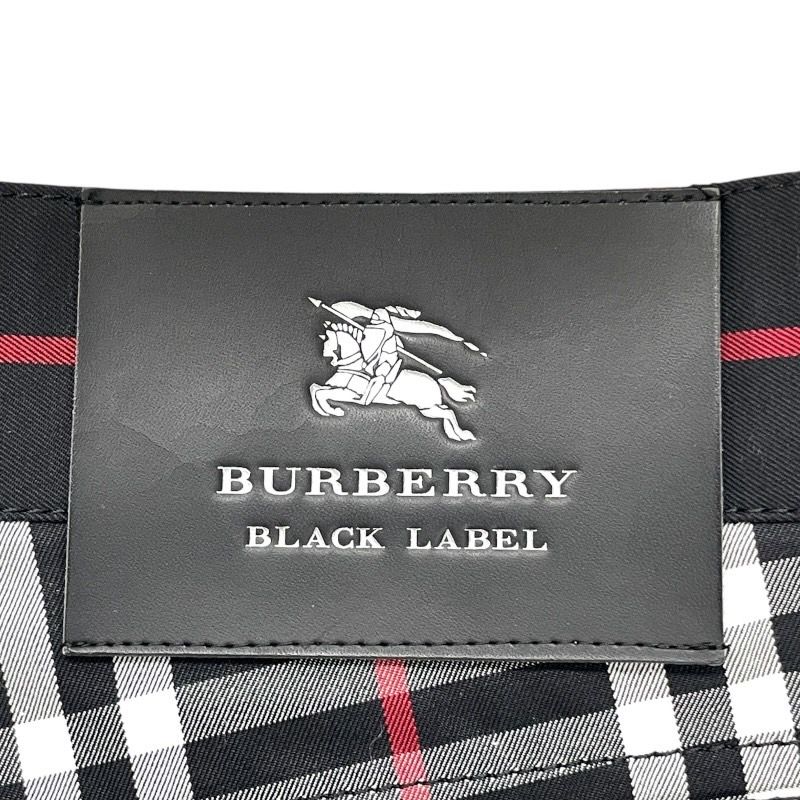 BURBERRY ブラックレーベル ウエスト85 ブラック チェック パンツ BURBERRY ブラックレーベル ウエスト85 ブラック チェック