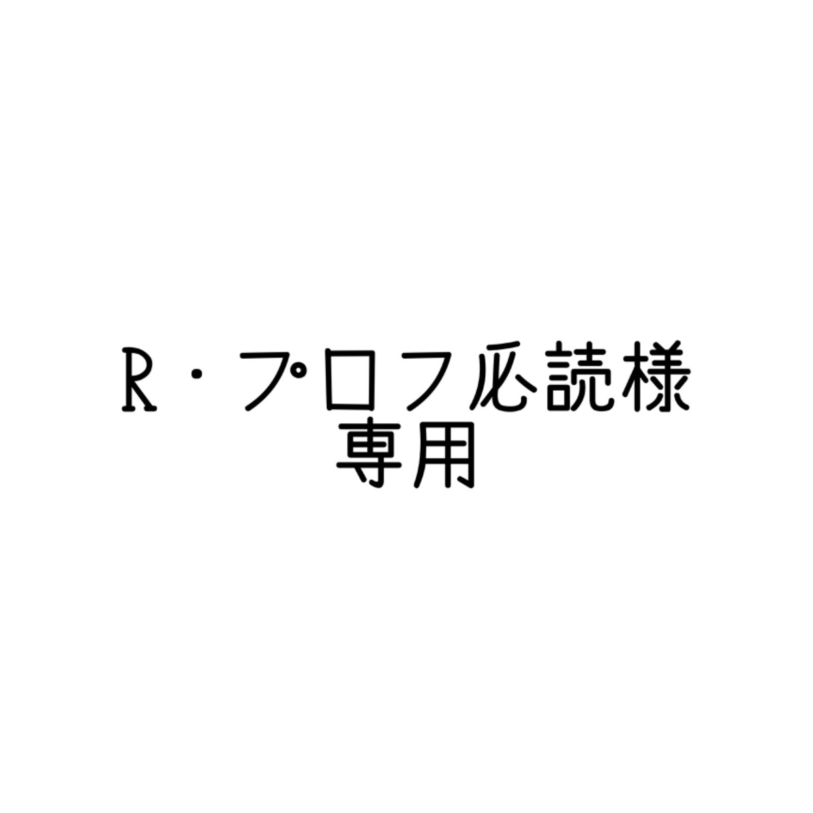 R・プロフ必読様 専用ページ お作り直し - メルカリ