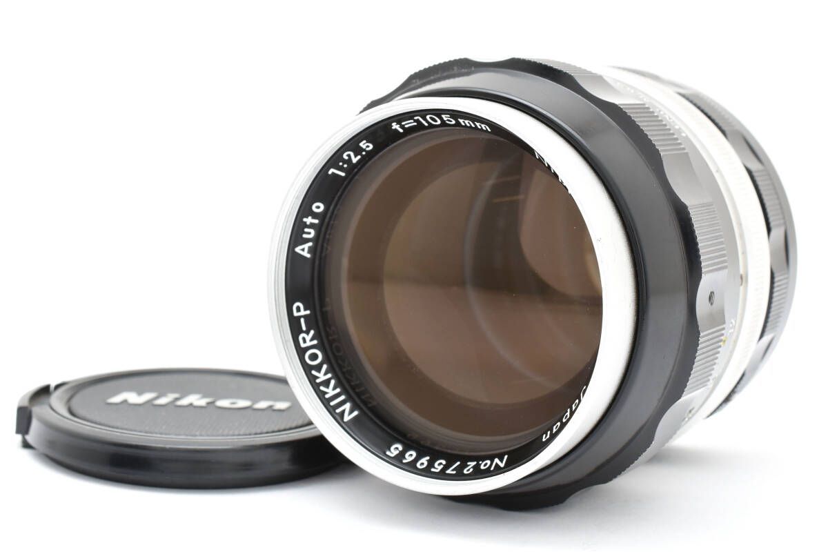 【美品】動作◎ ニコン Nikkor-P auto 105mm F2.5 678 Nikkor-P AUTO 105mm f2.5 非Ai Nikon - メルカリ
