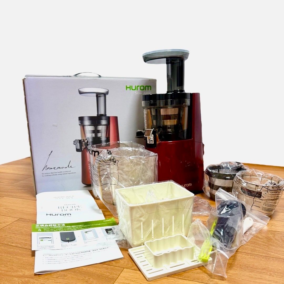 ほぼ未使用 HUROM ヒューロム スロージューサー H-AA-RBA17