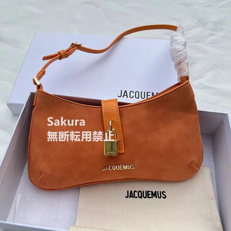 ♡美品♡ ジャックムス JACQUEMUS レディース オレンジ ショルダーバッグトートバッグ ハンドバッグ