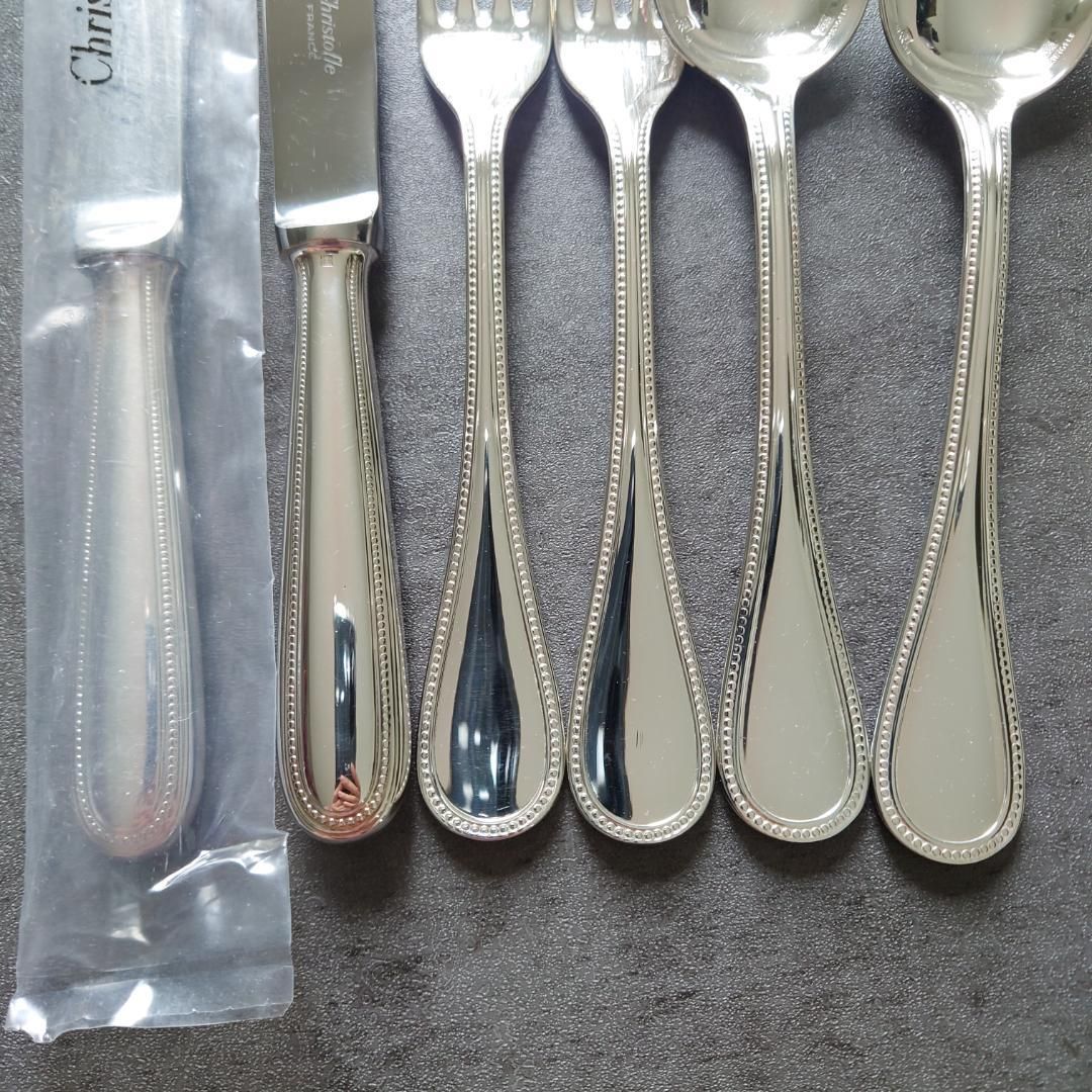 クリストフル パール デザートサイズ 未開封含む 6点