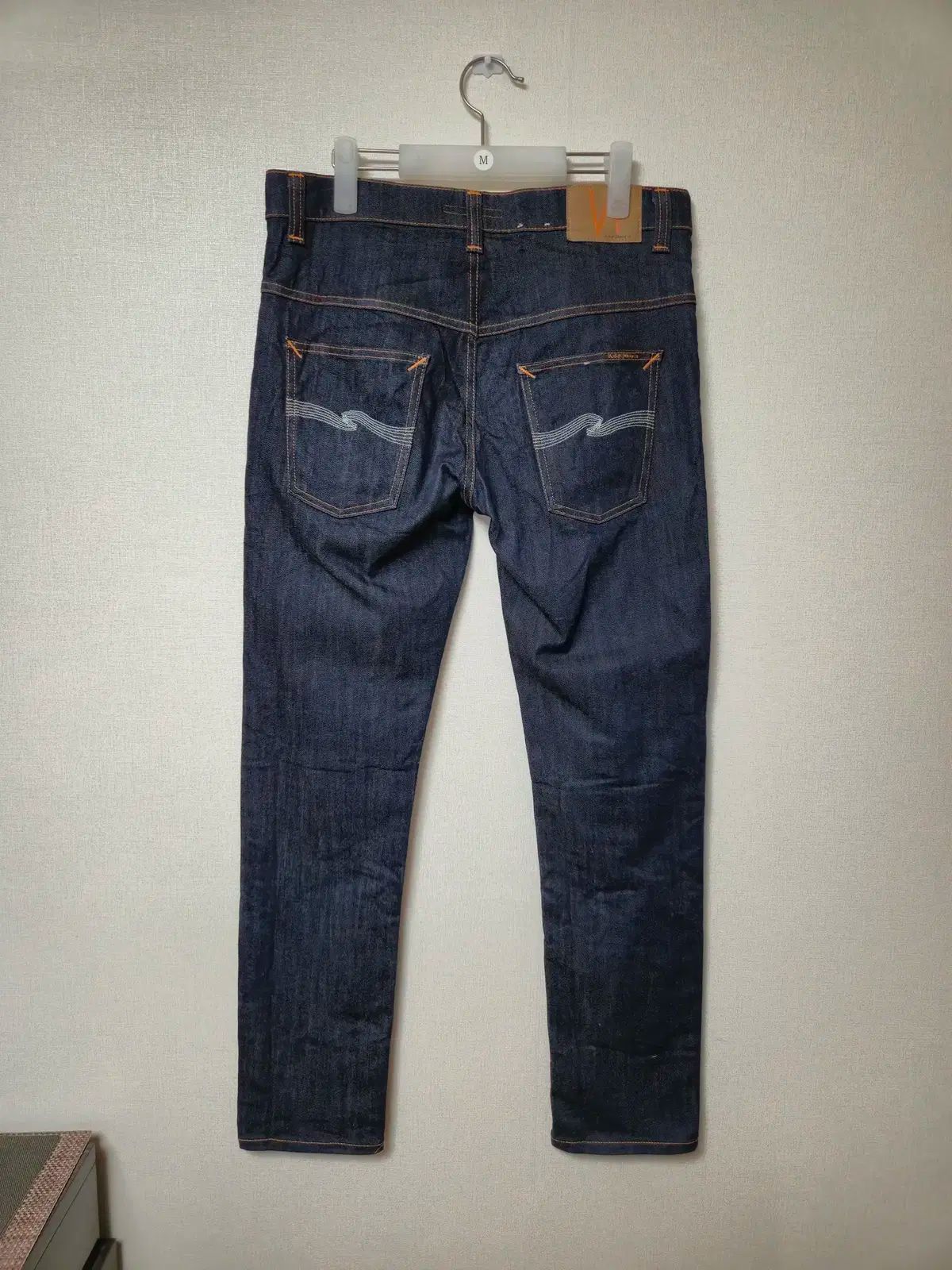 Nudie Jeans(ヌーディージーンズ) 細いピン ( Thin Finn ） Dry