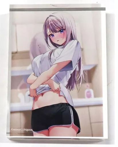 雑貨　早乙女志乃 見られてると恥ずかしい(千種みのり) アクリルオーナメント(M) 「志乃と恋」 中古】雑貨 早乙女志乃 見られてると恥ずかしい(千種みのり