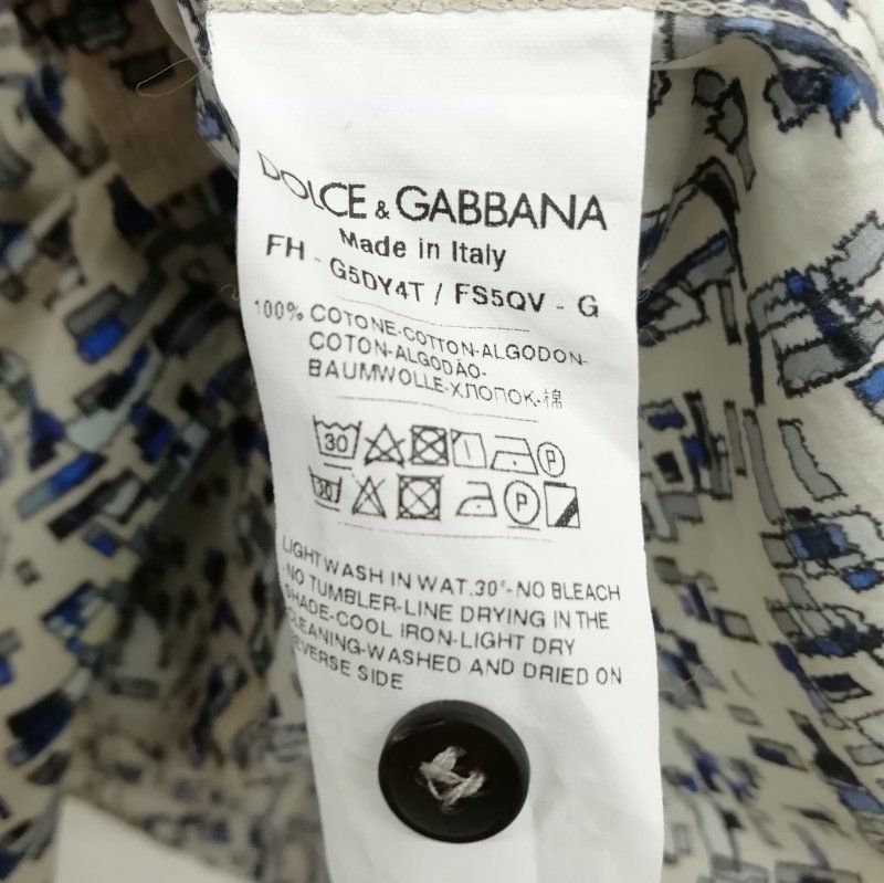 DOLCE&GABBANA ドルチェ&ガッバーナ ドルガバ　DG トップス 38 ドルチェ&ガッバーナ ドルガバ DOLCE&GABBANA GOLDライン G5DY4T