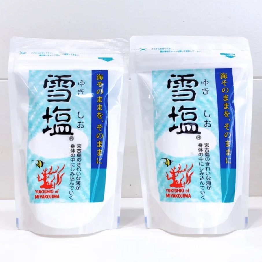 沖縄 宮古島 雪塩パウダー 60g ♡ 2個セット - 調味料・料理の素・油