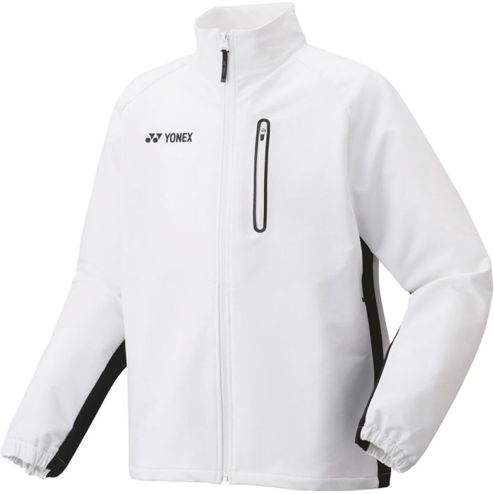 【新品・5営業日で発送】YONEX ヨネックス メンズ_ウォームアップシャツ (50148) 色 : ホワイト サイズ : M